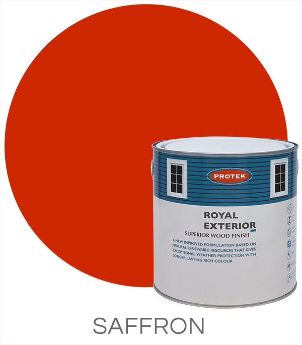 Protek Royal Exterior Finish - Saffron