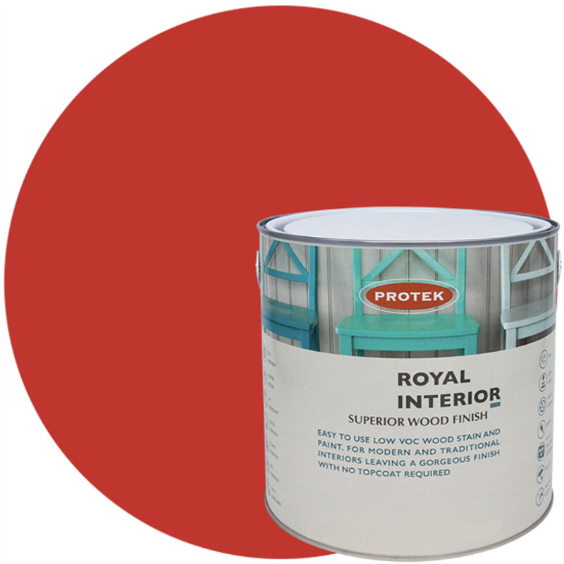 Protek Royal Interior Finish - Pillarbox Red