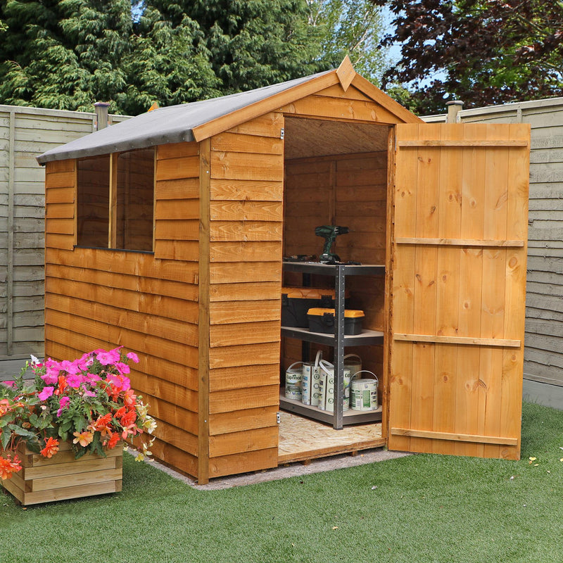 7'x5' Overlap Apex Shed