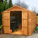 12'x8' Overlap Apex Shed