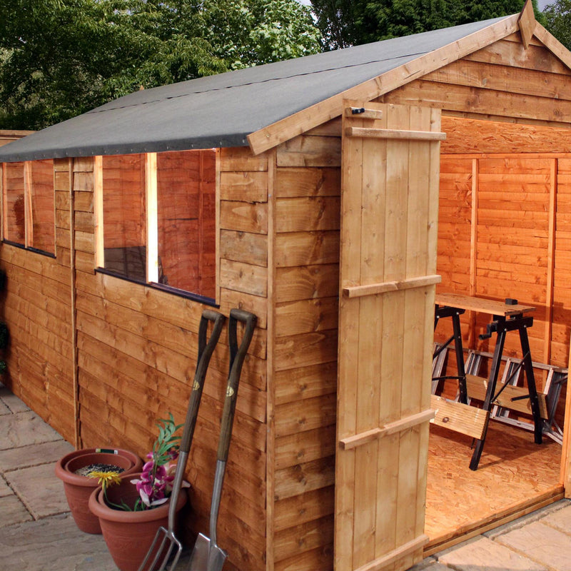 12'x8' Overlap Apex Shed