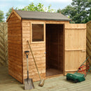 6'x4' Overlap Reverse Apex Shed