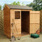6'x4' Overlap Reverse Apex Shed
