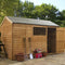 10'x6' Overlap Reverse Apex Shed