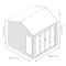 Vermont 8'x8' Shiplap T&G Summerhouse