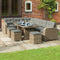 Thornbury Corner Dining Set - Natural Weave