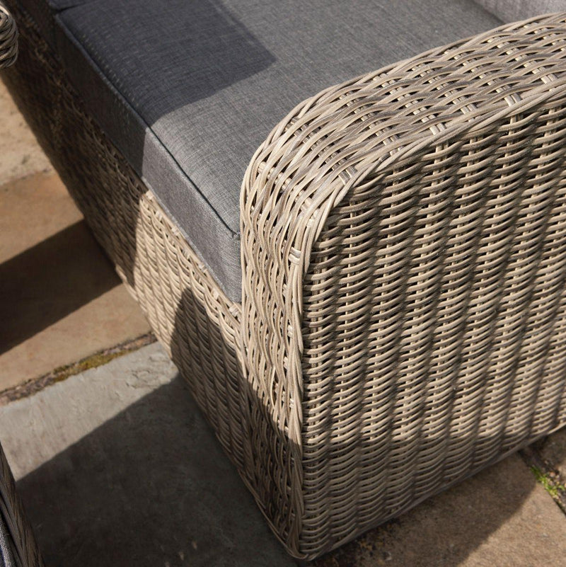 Thornbury Corner Dining Set - Natural Weave