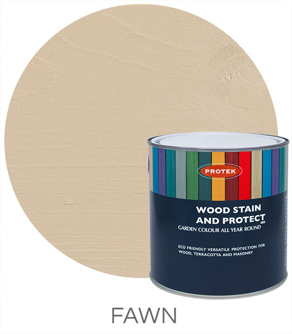 Protek Wood Stain & Protect - Fawn