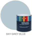 Protek Wood Stain & Protect - Sky Grey Blue